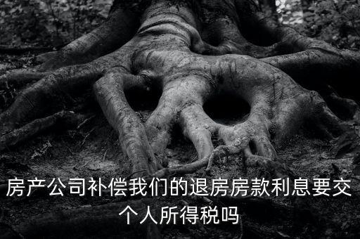 退房款付利息涉及什么稅，房貸退稅退的是什么稅