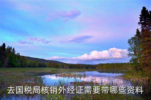 核銷外管證需要什么資料，去外管局核銷需要什么資料