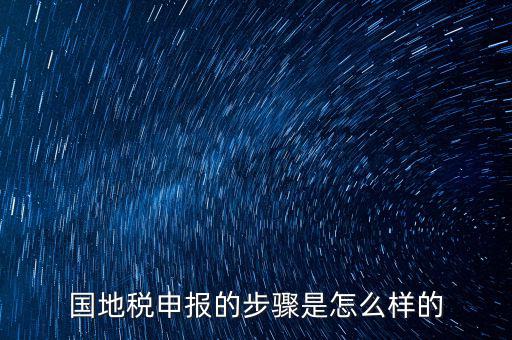 貴州的國地稅申報方法是什么意思，國地稅聯(lián)合稅費申報什么意思