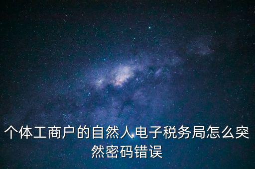 稅務(wù)密碼不對什么原因，為什么稅務(wù)網(wǎng)剛改自然人密碼登陸一直顯示密碼錯誤