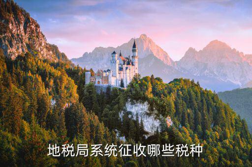 地稅征收什么稅種，地稅應(yīng)交哪些稅