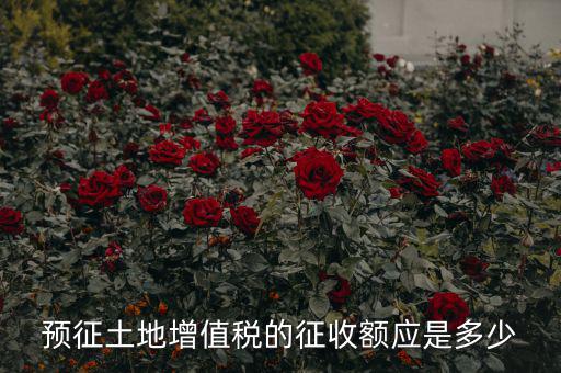 什么叫預(yù)征土地，什么是預(yù)征稅
