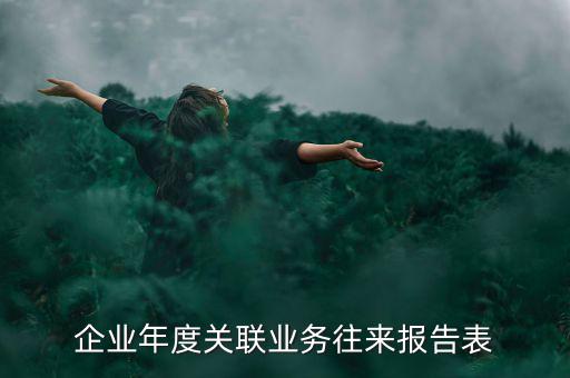 企業(yè)年度關(guān)聯(lián)報告表是什么意思，企業(yè)年度關(guān)聯(lián)業(yè)務(wù)往來報告表