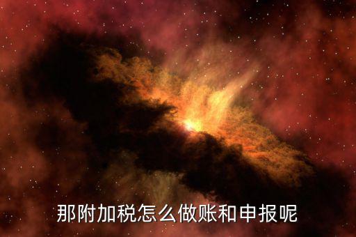 各項(xiàng)附加稅申報(bào)說明之后做什么，增值稅及附加稅費(fèi)申報(bào)表填完后怎么申報(bào)