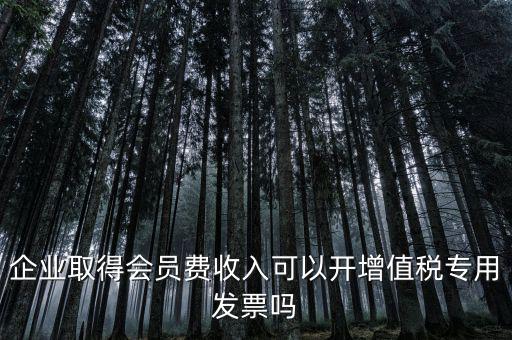 會(huì)費(fèi)收入開(kāi)什么票，協(xié)會(huì)能開(kāi)哪些發(fā)票