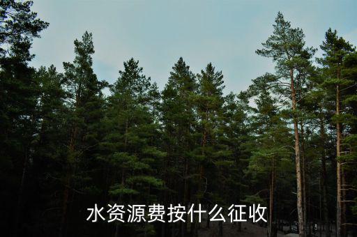 水資源稅實(shí)行什么征收，水資源費(fèi)按什么征收