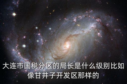 大連國稅局長什么級別，大連市國稅分區(qū)的局長是什么級別比如像甘井子開發(fā)區(qū)那樣的