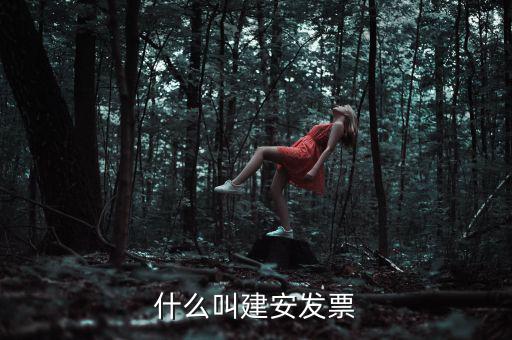 建安開什么票，什么叫建安發(fā)票