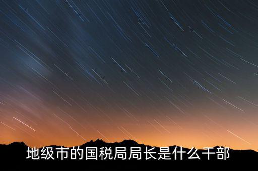 國(guó)稅總局是什么級(jí)別，國(guó)家稅務(wù)總局是正部級(jí)