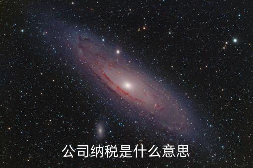企業(yè)納稅是指什么，企業(yè)交稅是什么意思