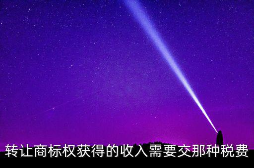 轉(zhuǎn)讓商譽(yù)交什么稅，轉(zhuǎn)讓商標(biāo)權(quán)應(yīng)交甚么稅