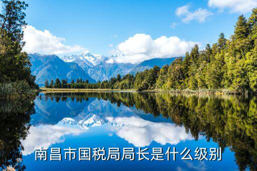 南昌市國稅局局長(zhǎng)是什么級(jí)別
