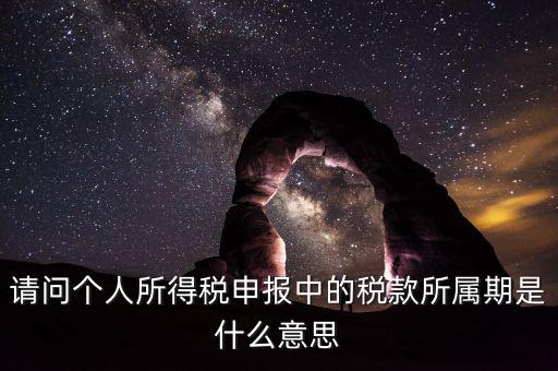 報稅所屬期是填什么，增值稅納稅申報表怎么填稅款所屬期