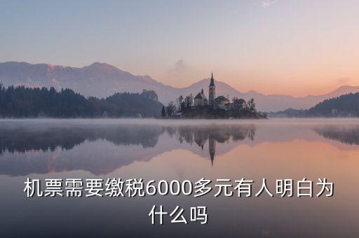為什么國際機(jī)票要收稅，國際機(jī)票為什么要另外交稅費(fèi)