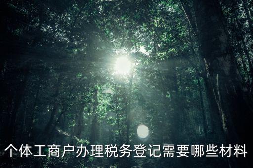 稅務登記要帶什么資料，公司設立后辦理稅務登記要準備哪些資料