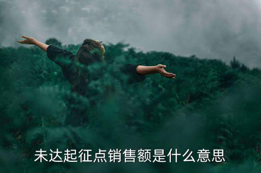 未達(dá)起征點(diǎn)通知書什么意思，打印稅務(wù)事項(xiàng)通知書未達(dá)起征點(diǎn)通知需要什么材料