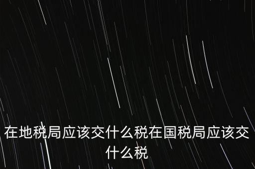 山東地稅交什么稅，現(xiàn)在山東省地稅系統(tǒng)征說稅種有哪些