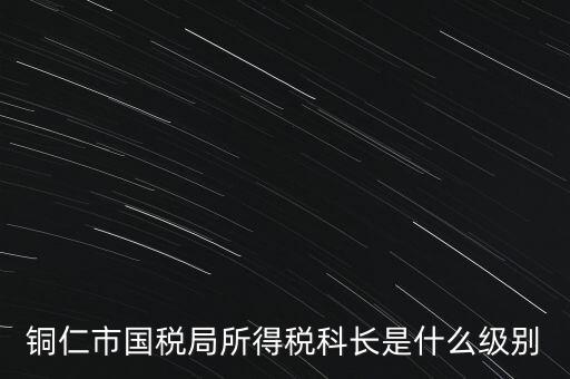 地稅局股長是什么級(jí)別，地稅里的職位 股長是什么級(jí)別