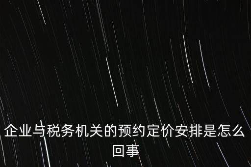 125執(zhí)行預(yù)約定價(jià)安排是什么意思，125是什么意思