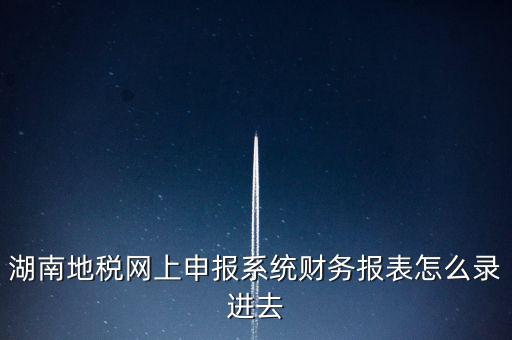 湖南地稅局用什么登錄，湖南地稅網(wǎng)上申報系統(tǒng)