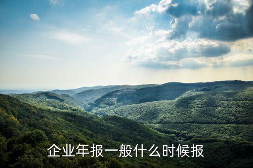 財務年報什么時候申報，企業(yè)財務會計報告什么時間出具