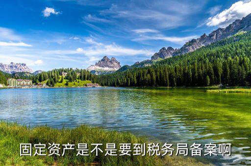 固定資產(chǎn)備案有什么用，固定資產(chǎn)是不是要到稅務(wù)局備案啊