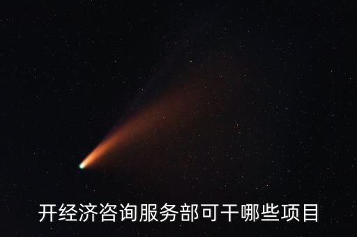 咨詢服務(wù)有什么進(jìn)項(xiàng)，開經(jīng)濟(jì)咨詢服務(wù)部可干哪些項(xiàng)目