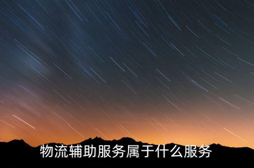 物流輔助服務(wù)費是什么意思，服務(wù)費是什么