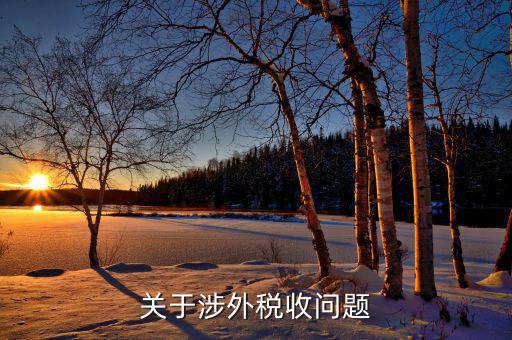 什么是涉外地稅，國際稅務(wù)是什么