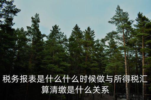 稅務(wù)的一表集成是什么，報(bào)稅選擇了一表集成怎么改成正常申報(bào)