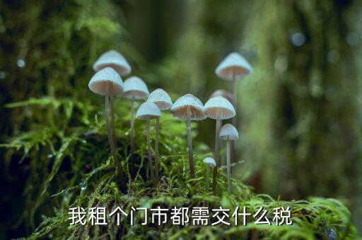 企業(yè)出租商鋪交什么稅，我租個門市都需交什么稅