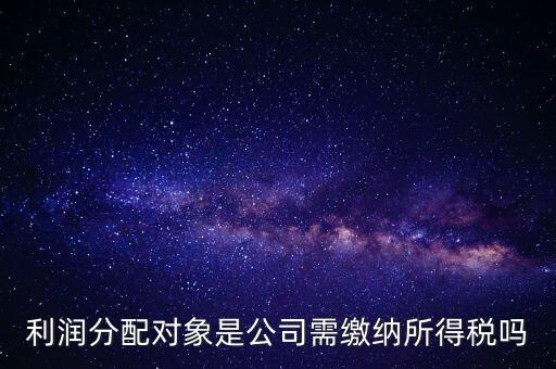 利潤(rùn)分配交什么稅，企業(yè)年終利潤(rùn)分配還要再繳什么稅嗎