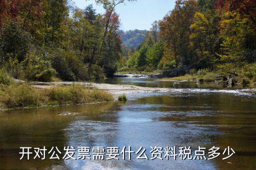 對公開票需要什么信息，公對公開發(fā)票 需要對方什么信息