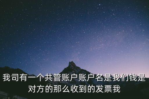 稅費共管戶是什么意思，國地稅共管戶比對清理是什么意思
