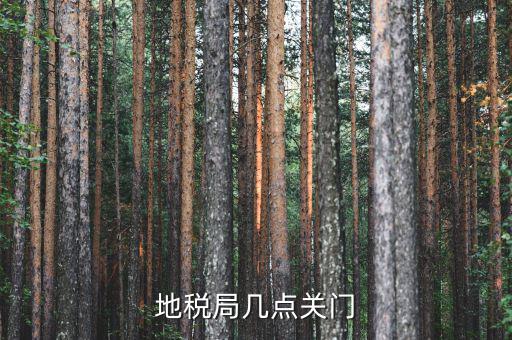 合肥市地稅局什么時候下班，地稅局幾點關(guān)門