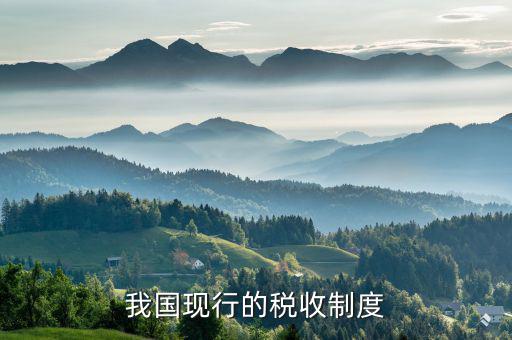 中國的稅收制度是什么，中國的稅收制度是什么