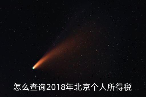 北京如何查納稅記錄，2018年北京個人所得稅繳納記錄查詢?nèi)绾尾?/></a></span><span id=
