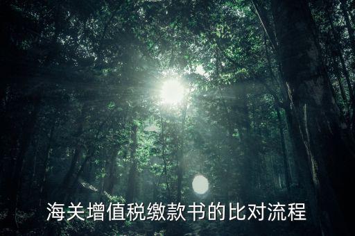 海關(guān)繳款書如何比對(duì)，海關(guān)進(jìn)口增值稅準(zhǔn)用繳款書的數(shù)據(jù)采集和比對(duì)