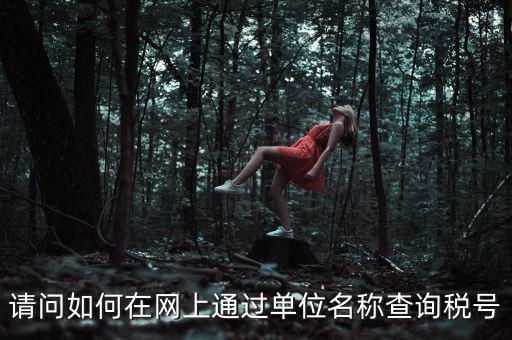 如何通過公司名稱查稅號，知道公司名字怎么查稅號嗎