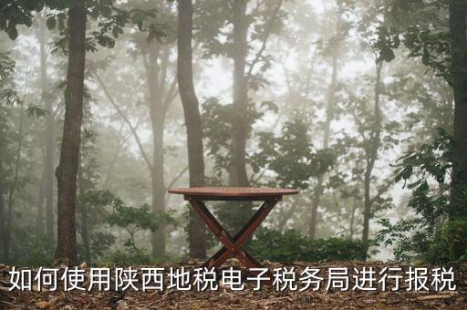 電子稅務(wù)局如何操作，如何使用陜西地稅電子稅務(wù)局進(jìn)行報(bào)稅