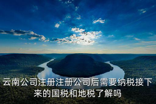 云南國稅如何申報，云南公司注冊注冊公司后需要納稅接下來的國稅和地稅了解嗎