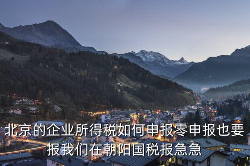 北京市各種稅如何申報(bào)，城建稅和教育費(fèi)附加是該在地稅交網(wǎng)上怎樣申報(bào)