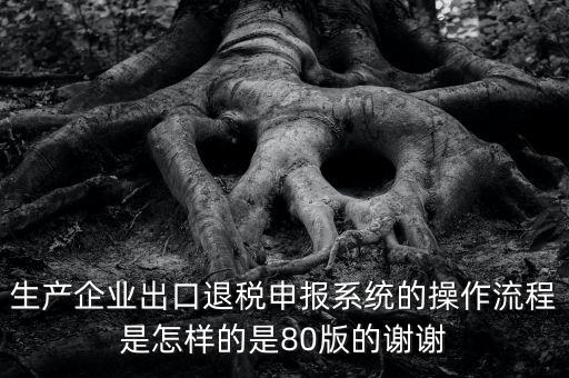 如何出口退稅系統(tǒng)，出口退稅需要什么資料