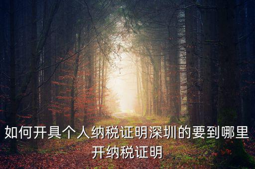 如何開地方稅務局納稅證明，地稅證明怎么開