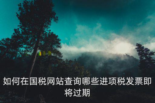 稅務(wù)局如何查進(jìn)項(xiàng)票，營改增了如何抵扣呢怎么去查詢發(fā)票進(jìn)項(xiàng)信息