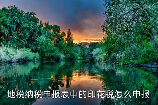 如何計(jì)提地稅印花稅，印花稅如何計(jì)提