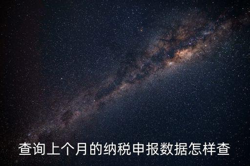 如何查詢湖南個(gè)稅申報(bào)明細(xì)，查詢上個(gè)月的納稅申報(bào)數(shù)據(jù)怎樣查