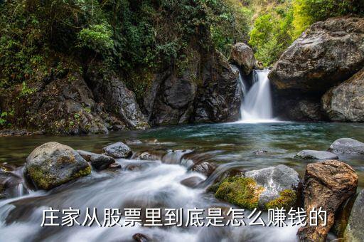  莊家從股票里到底是怎么賺錢(qián)的