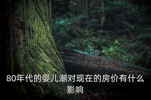 嬰兒潮會催生什么產(chǎn)業(yè)，80年代的嬰兒潮對現(xiàn)在的房價(jià)有什么影響