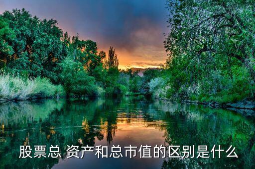  股票總 資產和總市值的區(qū)別是什么